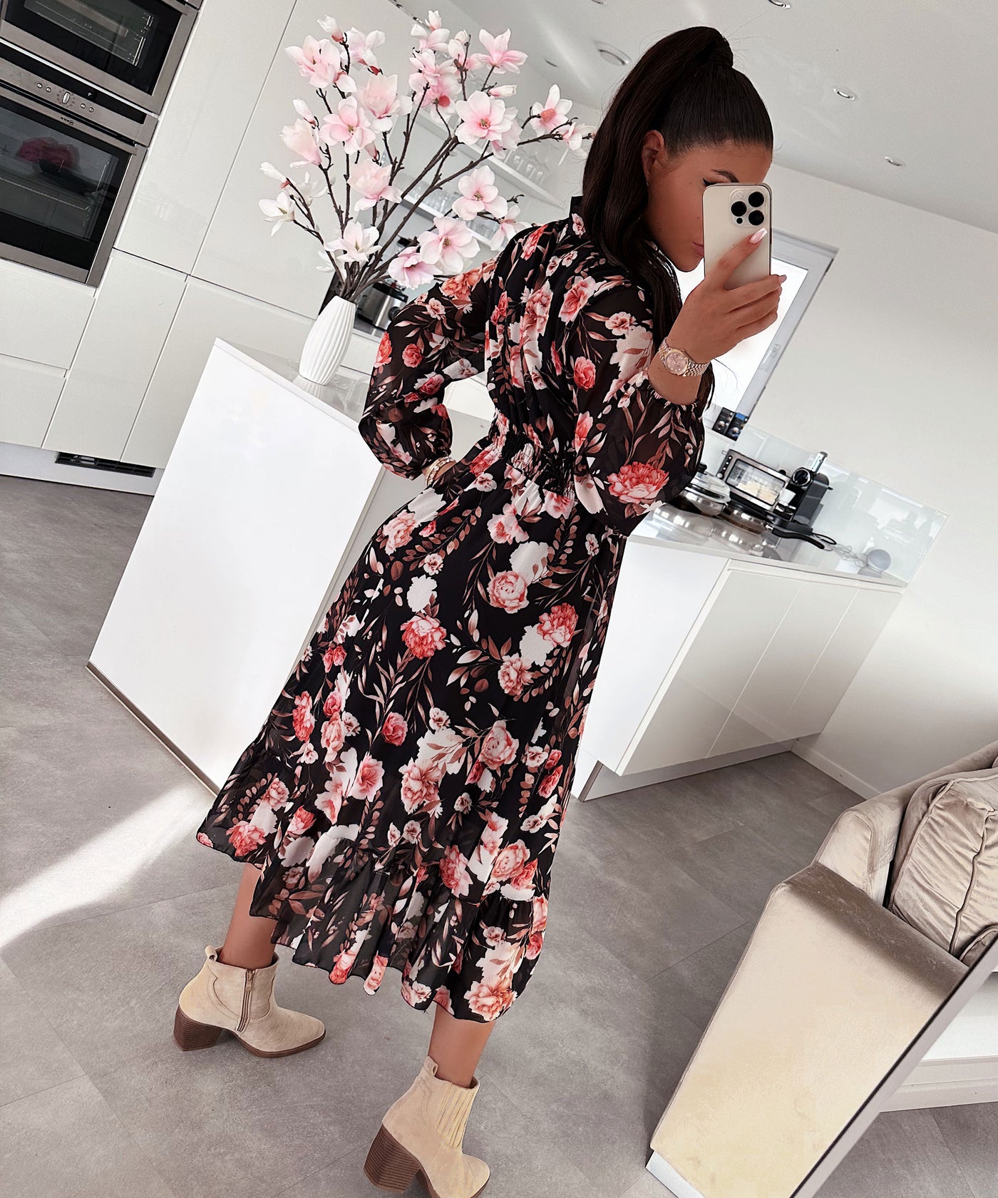 Maxi Kleid Bonita Schwarz  Ladypolitan ♡   