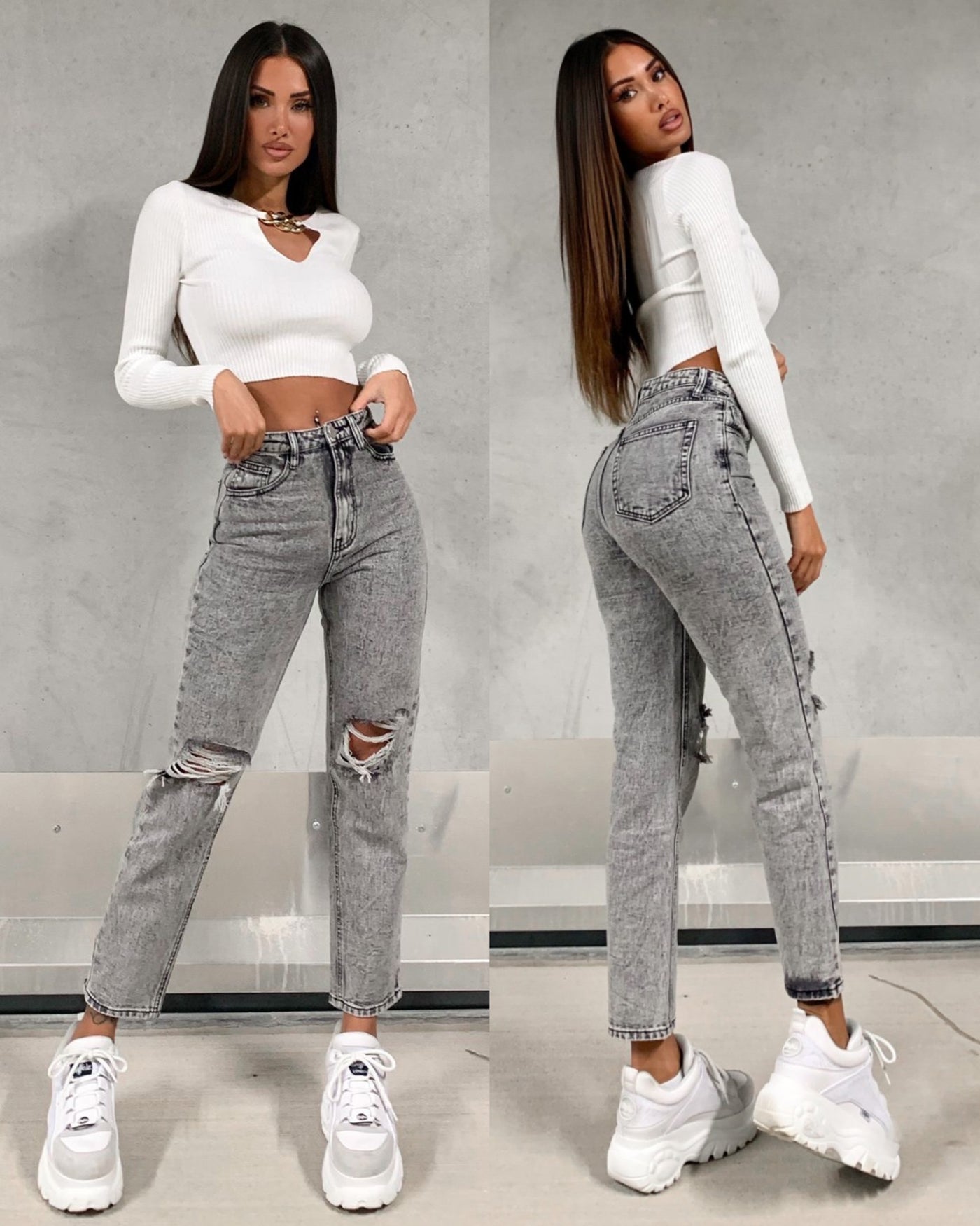 Mum Jeans Sara Grau  Ladypolitan ♡   