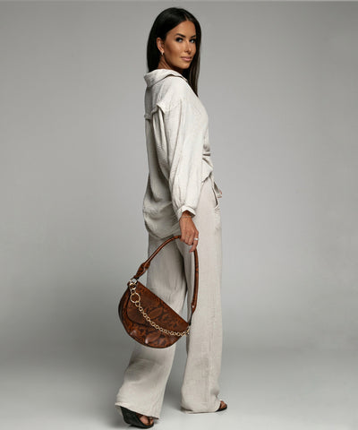 Musselin Hose Abril Beige  Ladypolitan ♡   