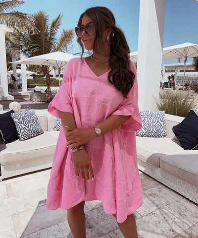 Musselin Kleid Leonora Babypink  Ladypolitan ♡   
