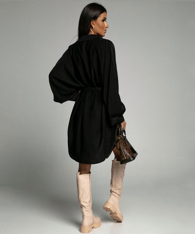 Oversize Bluse Alina Schwarz  Ladypolitan ♡   