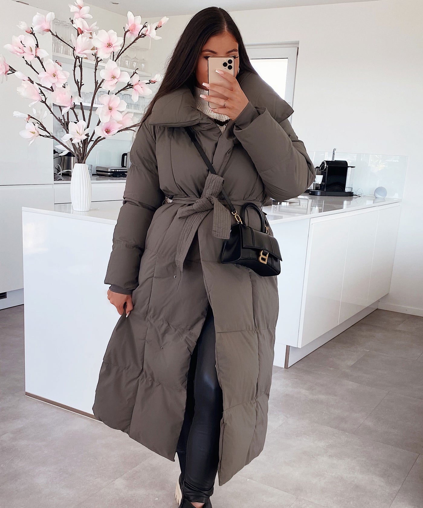 Oversize Parka Kyleih Grau  Ladypolitan - Fashion Onlineshop für Damen   