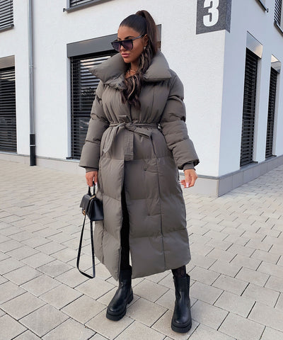 Oversize Parka Kyleih Grau  Ladypolitan - Fashion Onlineshop für Damen   