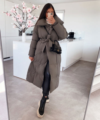Oversize Parka Kyleih Grau  Ladypolitan - Fashion Onlineshop für Damen   