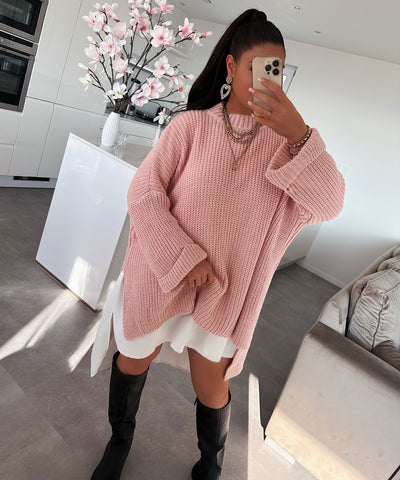 Oversize Pullover Elsa Rosa  Ladypolitan ♡   
