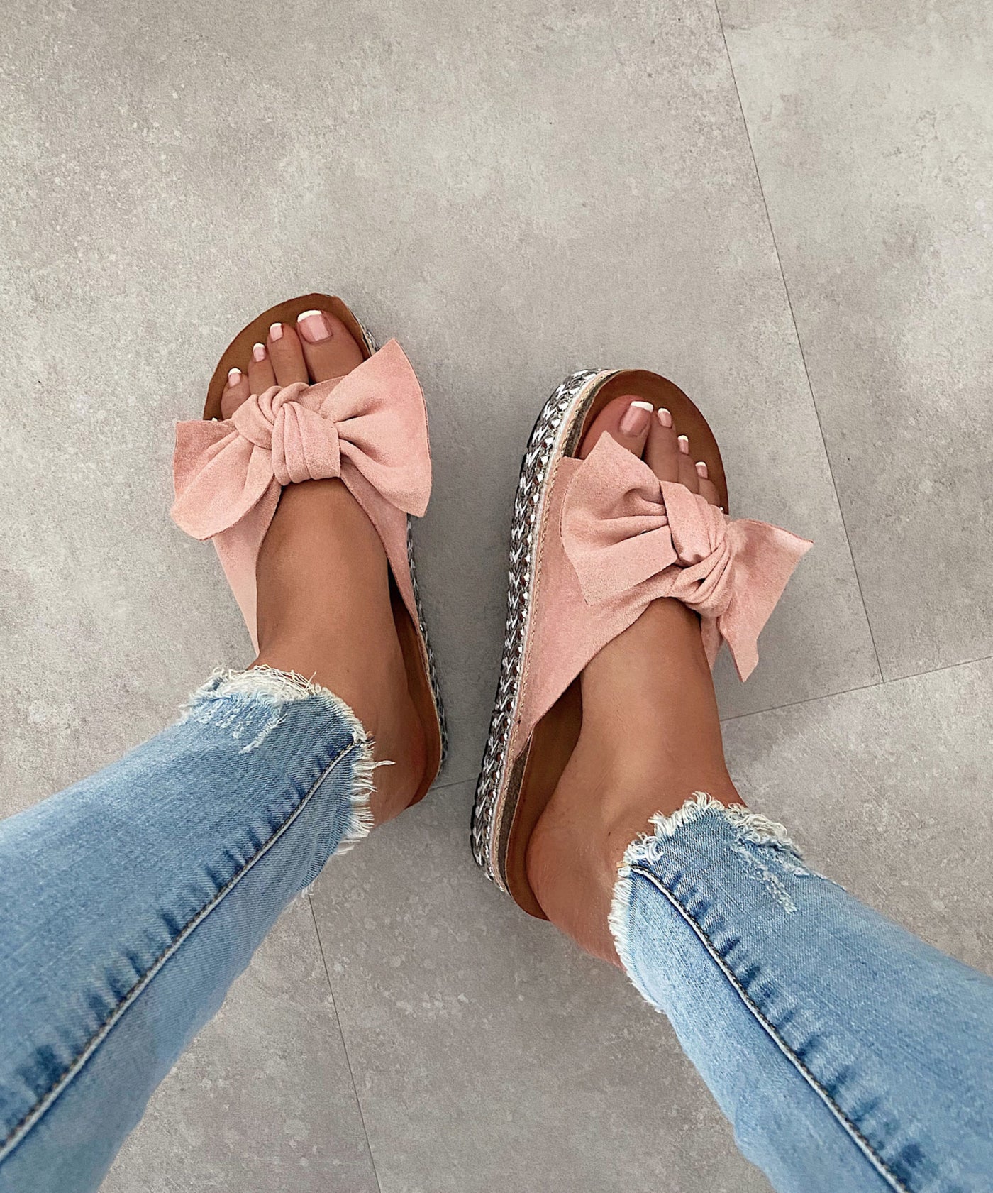 Pantolette Isabel Rosa  Ladypolitan - Fashion Onlineshop für Damen   