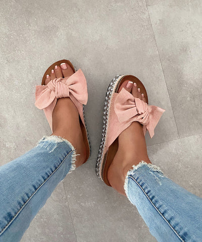 Pantolette Isabel Rosa  Ladypolitan - Fashion Onlineshop für Damen   