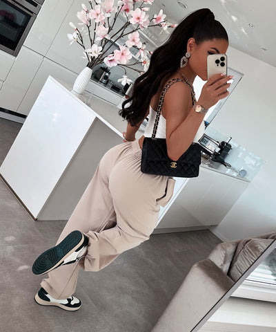 Parachute Hose Mila Beige  Ladypolitan ♡   