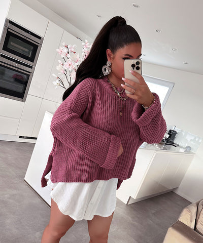 Pullover Elsa Kurz Rosenholz  Ladypolitan ♡   
