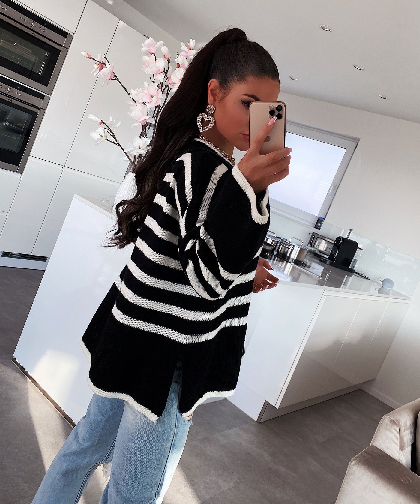 Pullover Hilda Schwarz  Ladypolitan ♡   