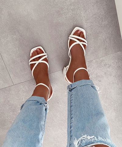 Sandalette Ashlynn Weiß  Ladypolitan - Fashion Onlineshop für Damen   