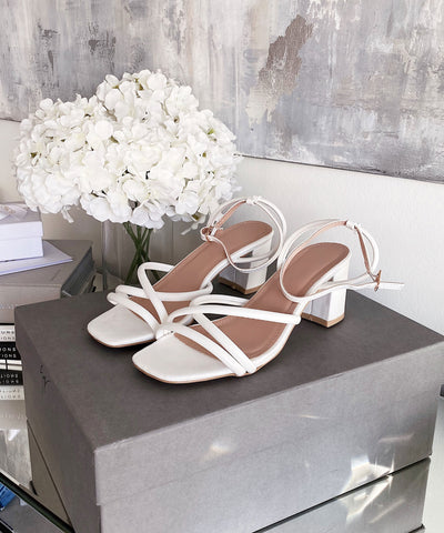 Sandalette Ashlynn Weiß  Ladypolitan - Fashion Onlineshop für Damen   