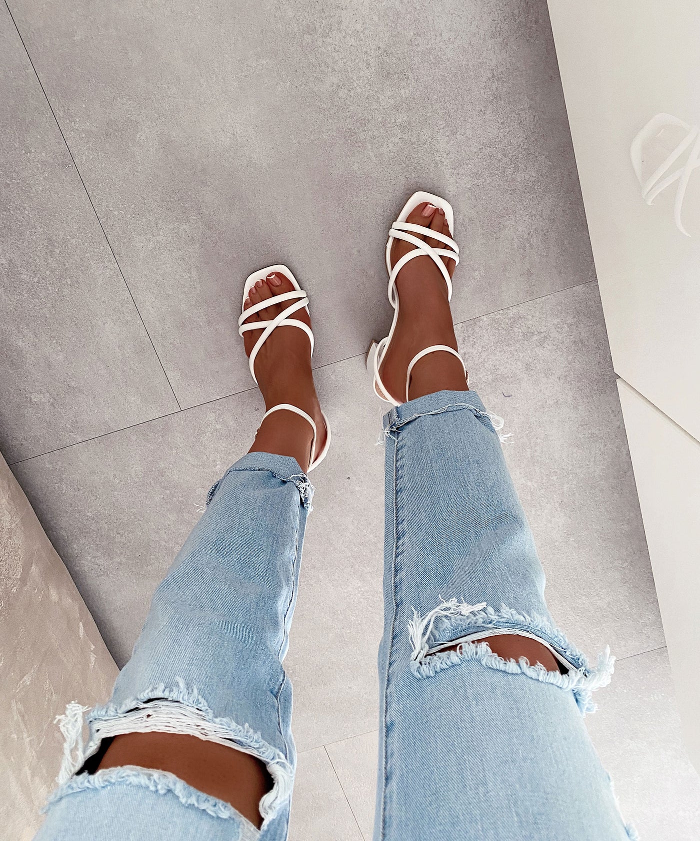 Sandalette Ashlynn Weiß  Ladypolitan - Fashion Onlineshop für Damen   