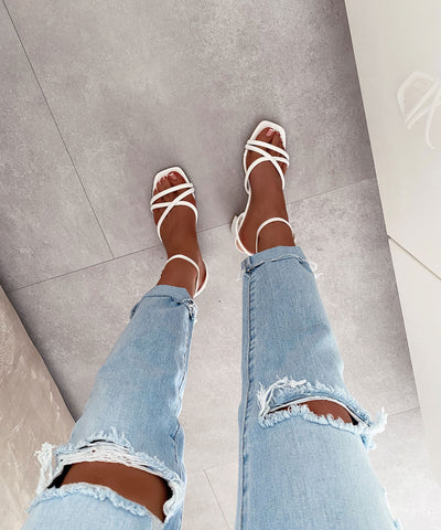 Sandalette Ashlynn Weiß  Ladypolitan - Fashion Onlineshop für Damen   