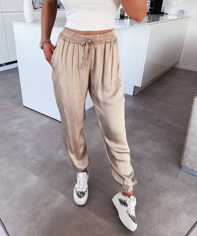 Satin Hose Lola Camel  Ladypolitan ♡   