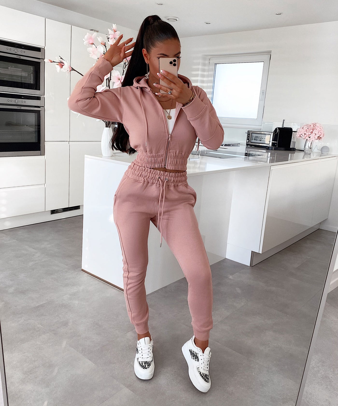 Selena Set Rosa Neu  Ladypolitan - Fashion Onlineshop für Damen   