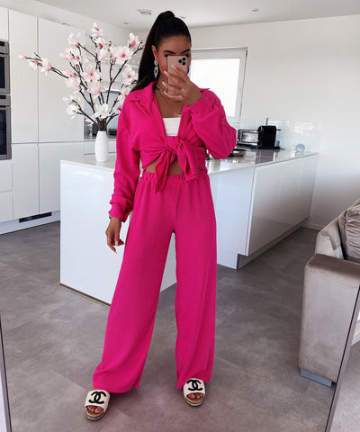 Set Mikayla Fuchsia Pink  Ladypolitan - Fashion Onlineshop für Damen   