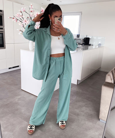 Set Mikayla Türkis  Ladypolitan - Fashion Onlineshop für Damen   