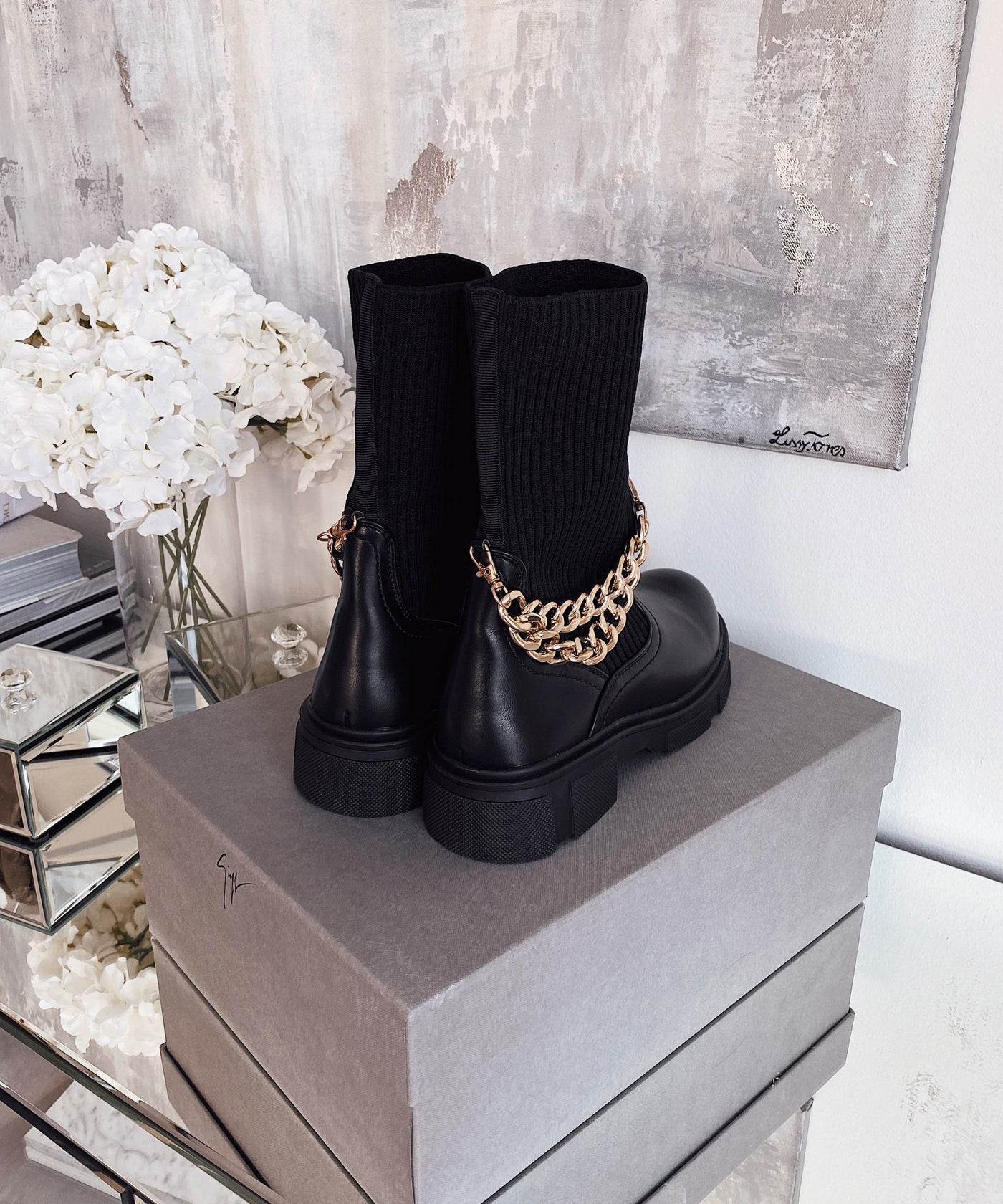 Stiefel Kiara Schwarz  Ladypolitan - Fashion Onlineshop für Damen   