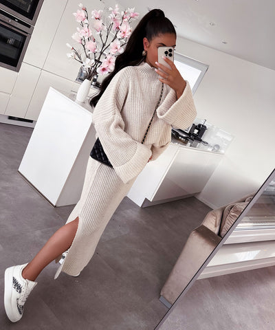 Strickset Charlotte Beige  Ladypolitan ♡   