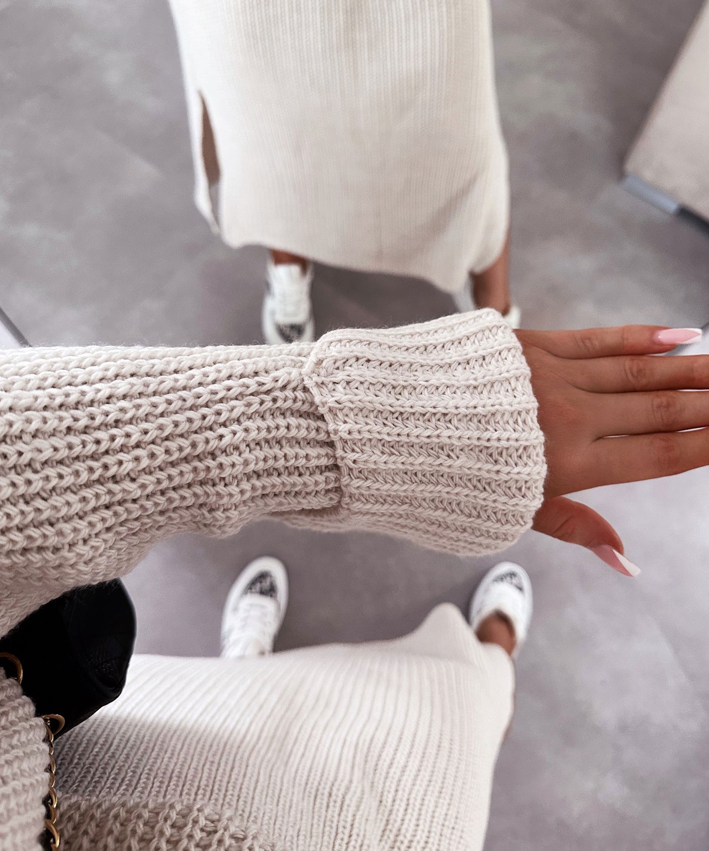 Strickset Charlotte Beige  Ladypolitan ♡   