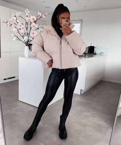 Winterjacke Iris Hellbeige  Ladypolitan ♡   