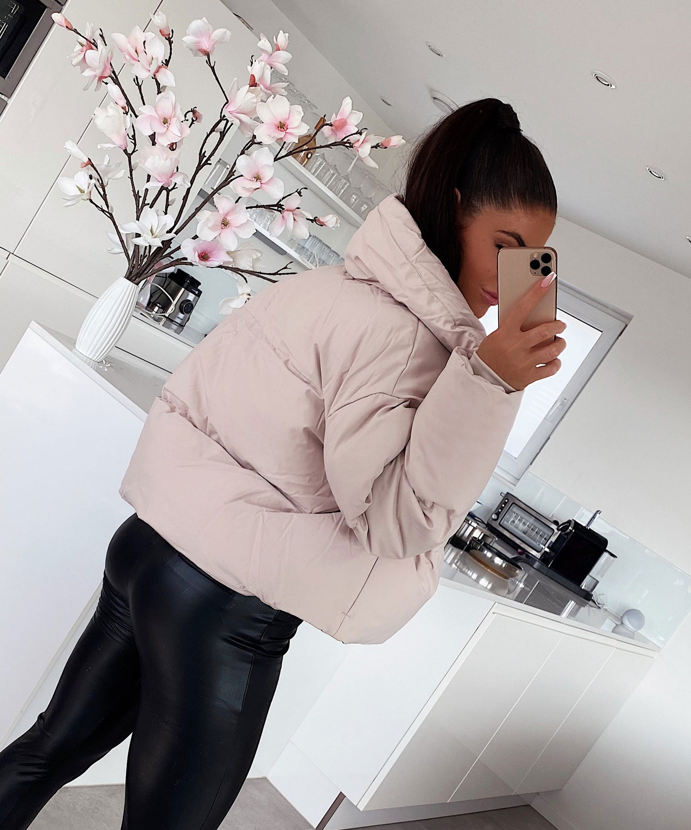 Winterjacke Iris Hellbeige  Ladypolitan ♡   