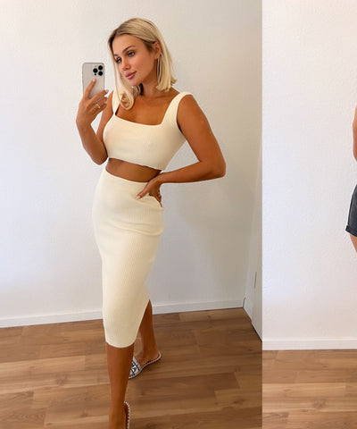 Zweiteiler Ashy Beige  Ladypolitan ♡   