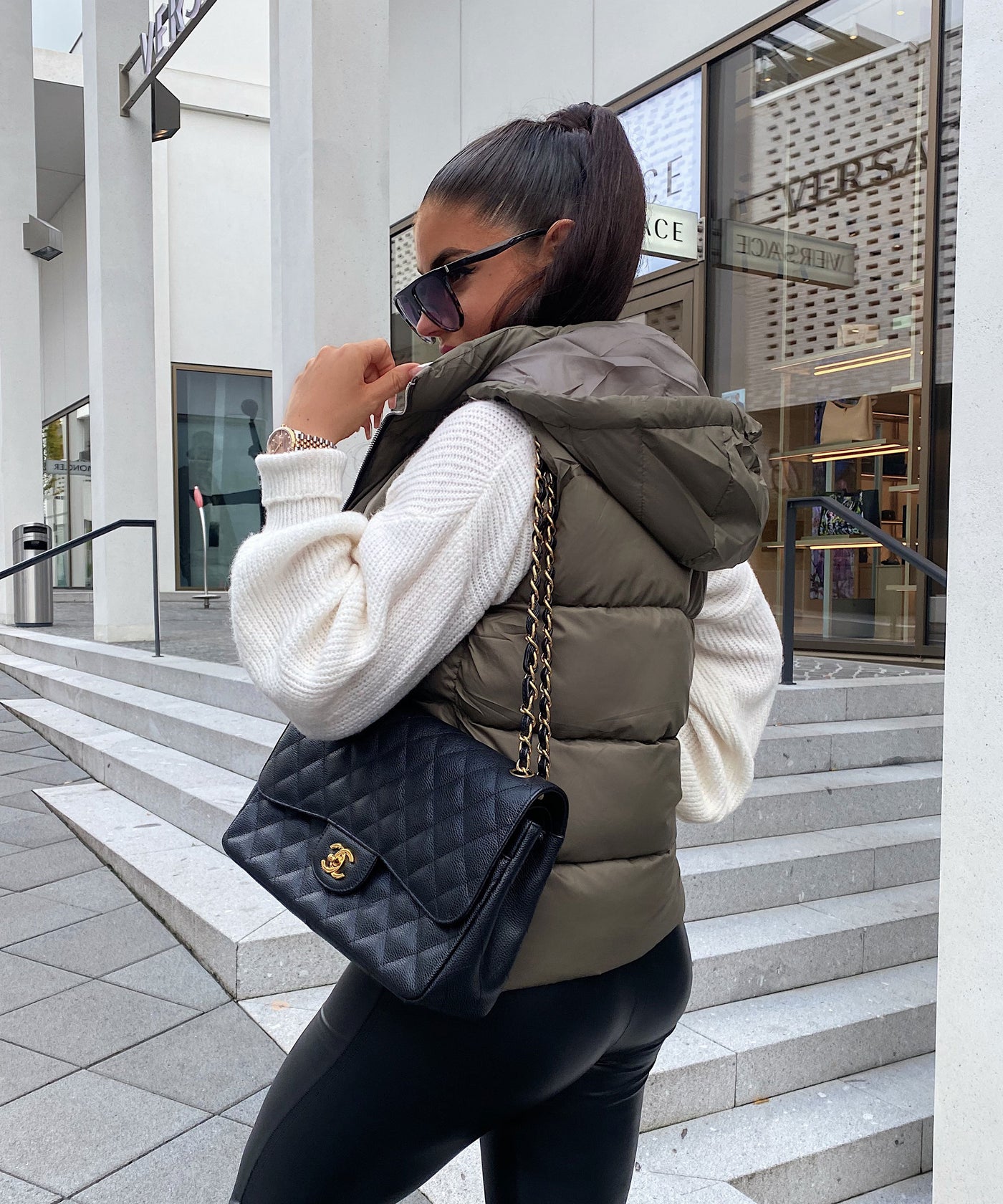 Vest Megan Short Khaki