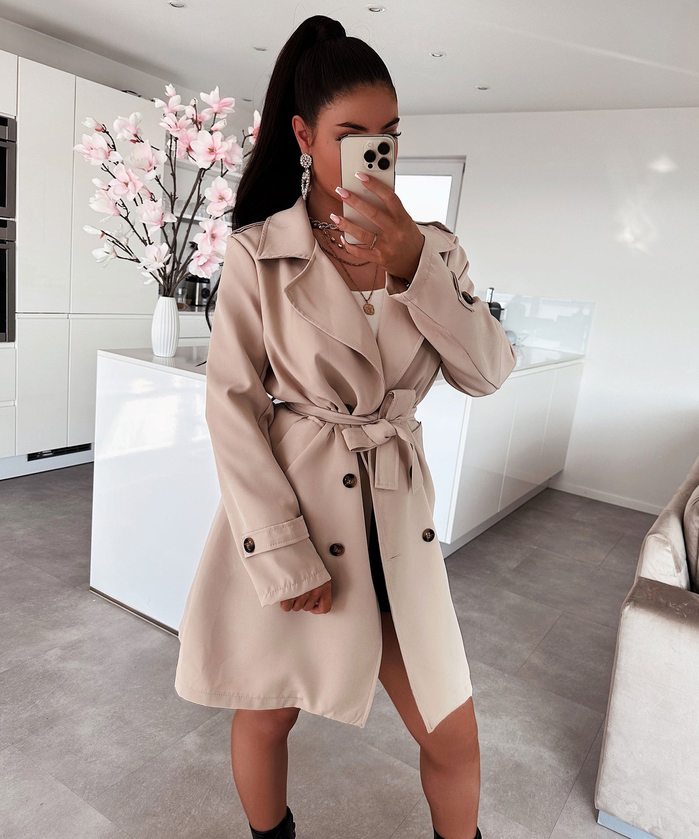 Trenchcoat Clara Beige  Ladypolitan ♡   