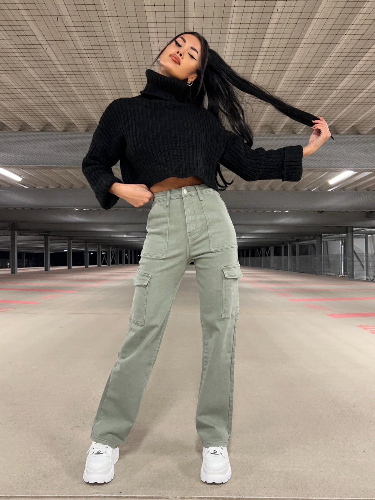 Cargo pants Mireia Khaki
