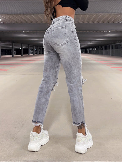 Mum Jeans Paris Grey