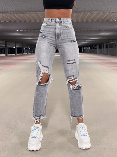 Mum Jeans Paris Grey