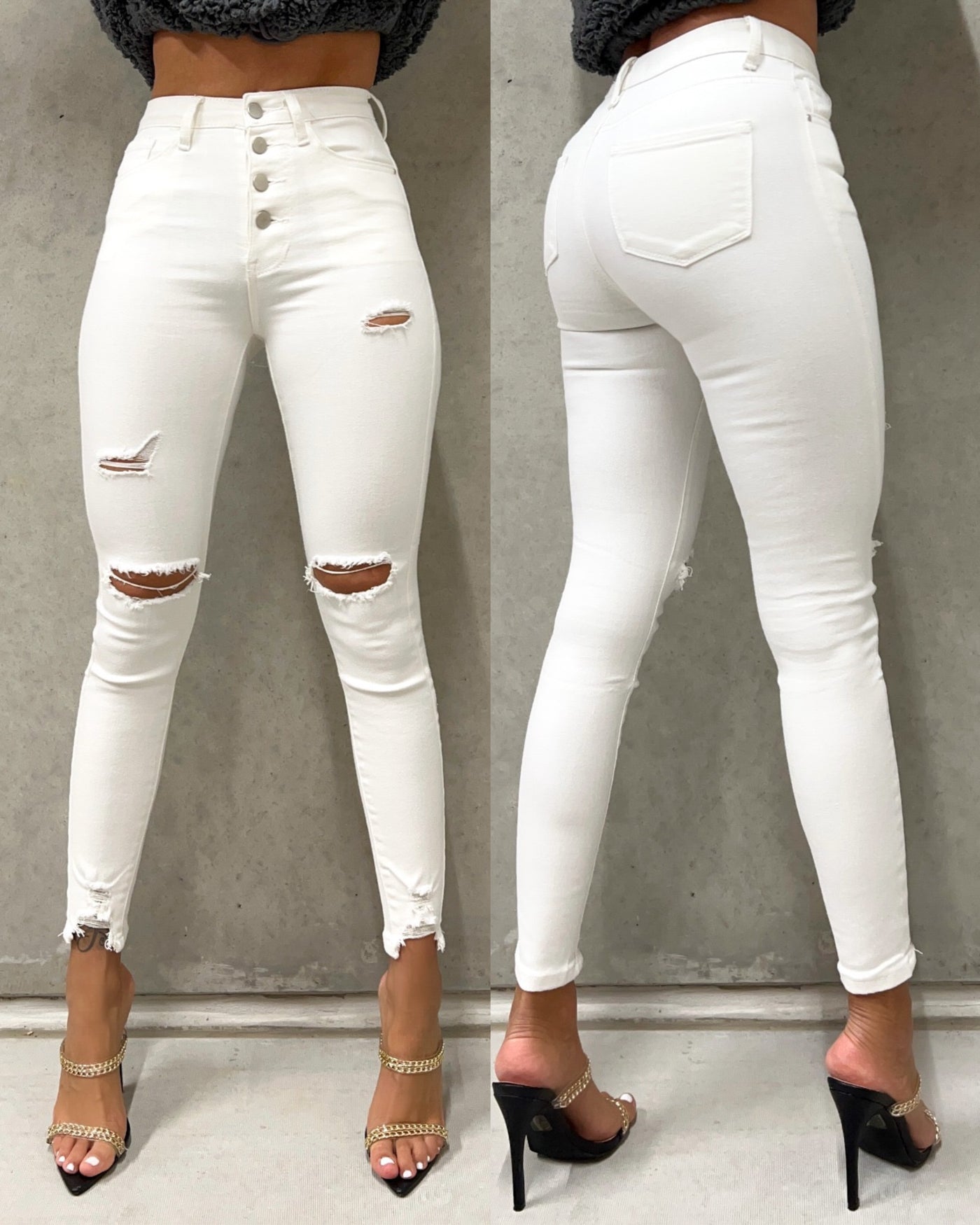 Skinny Jeans Addyson White