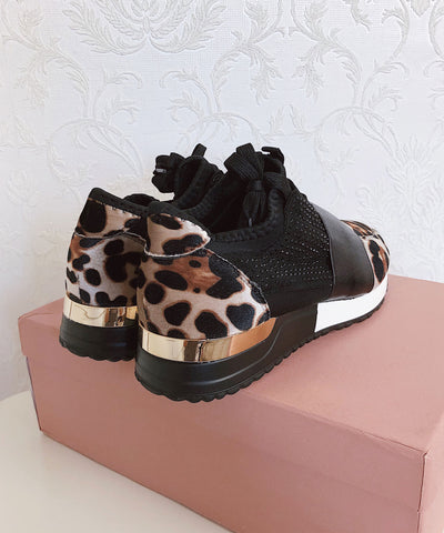 Sneaker Gold Leo  Ladypolitan - Fashion Onlineshop für Damen   