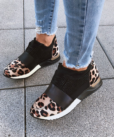 Sneaker Gold Leo  Ladypolitan - Fashion Onlineshop für Damen   