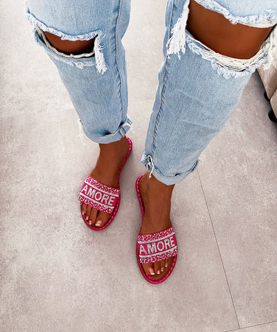 Slippers Amore Pink