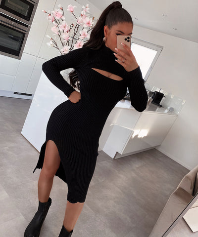 Knitted Dress Leyre Black