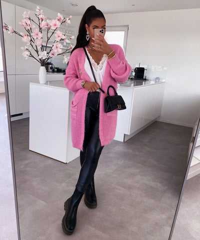 Cardigan Mar Pink